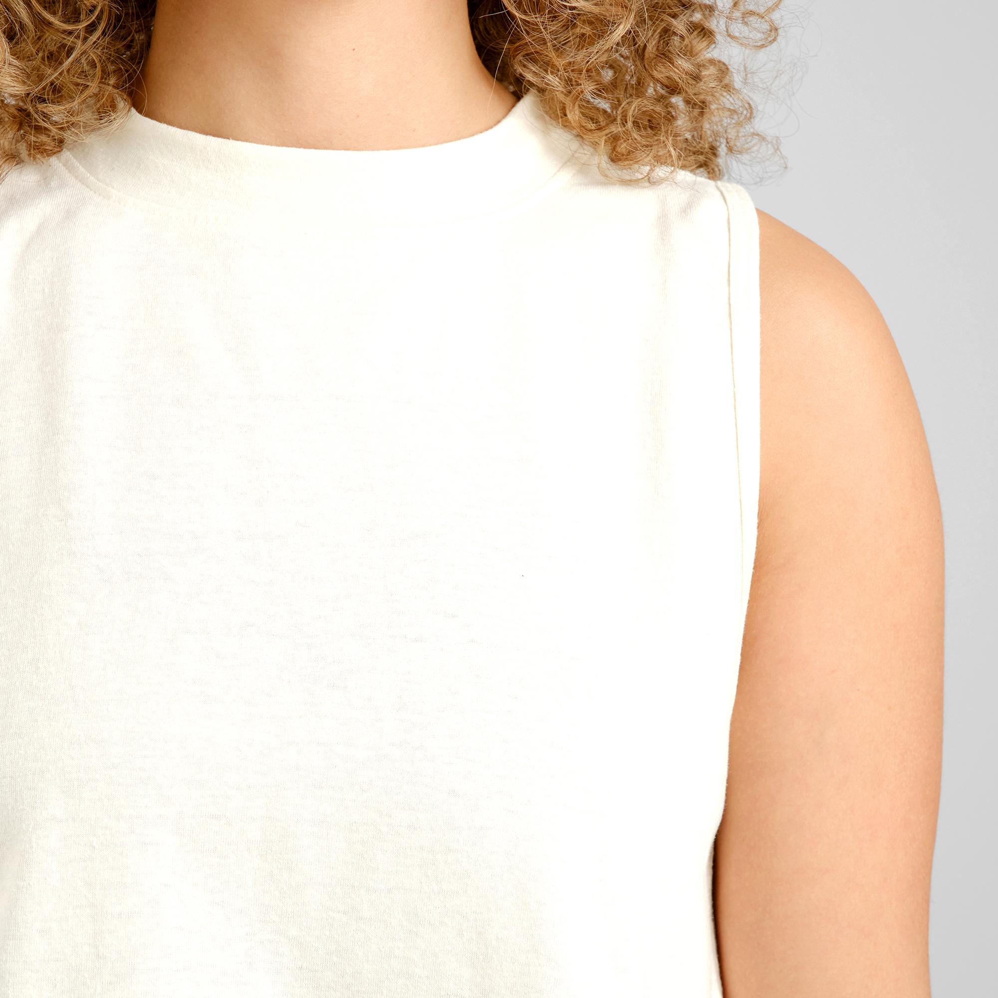 Dedicated Namsos Hemp Off-White Top Damen weiß